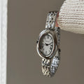 Oval Dial Small Gold Watch