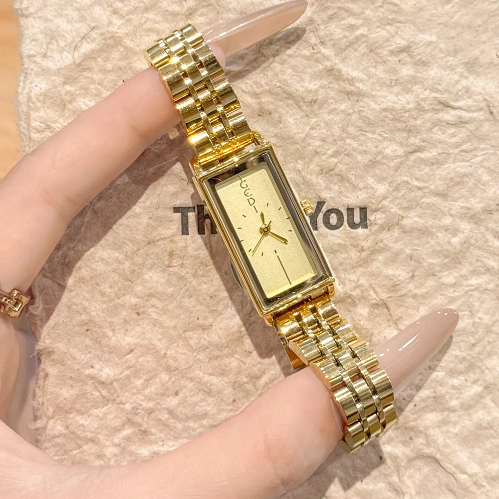 Gold Charm Watch